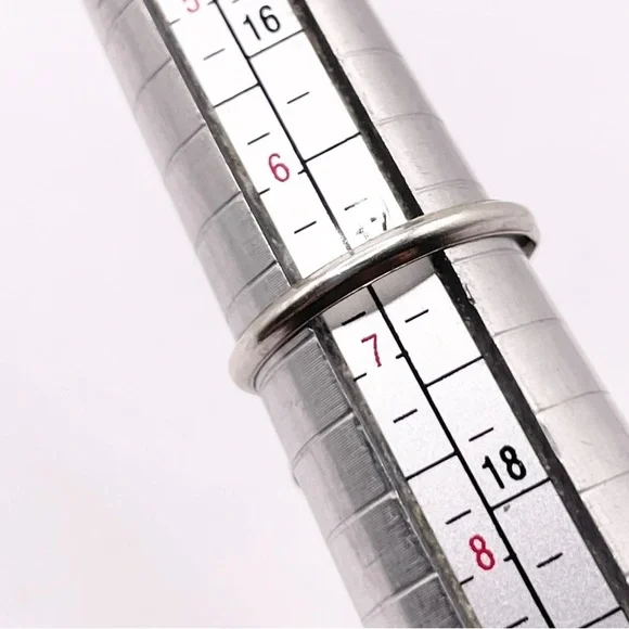 Size 6.5 Goldstone 925 Sterling silver ring - Picture 5 of 7